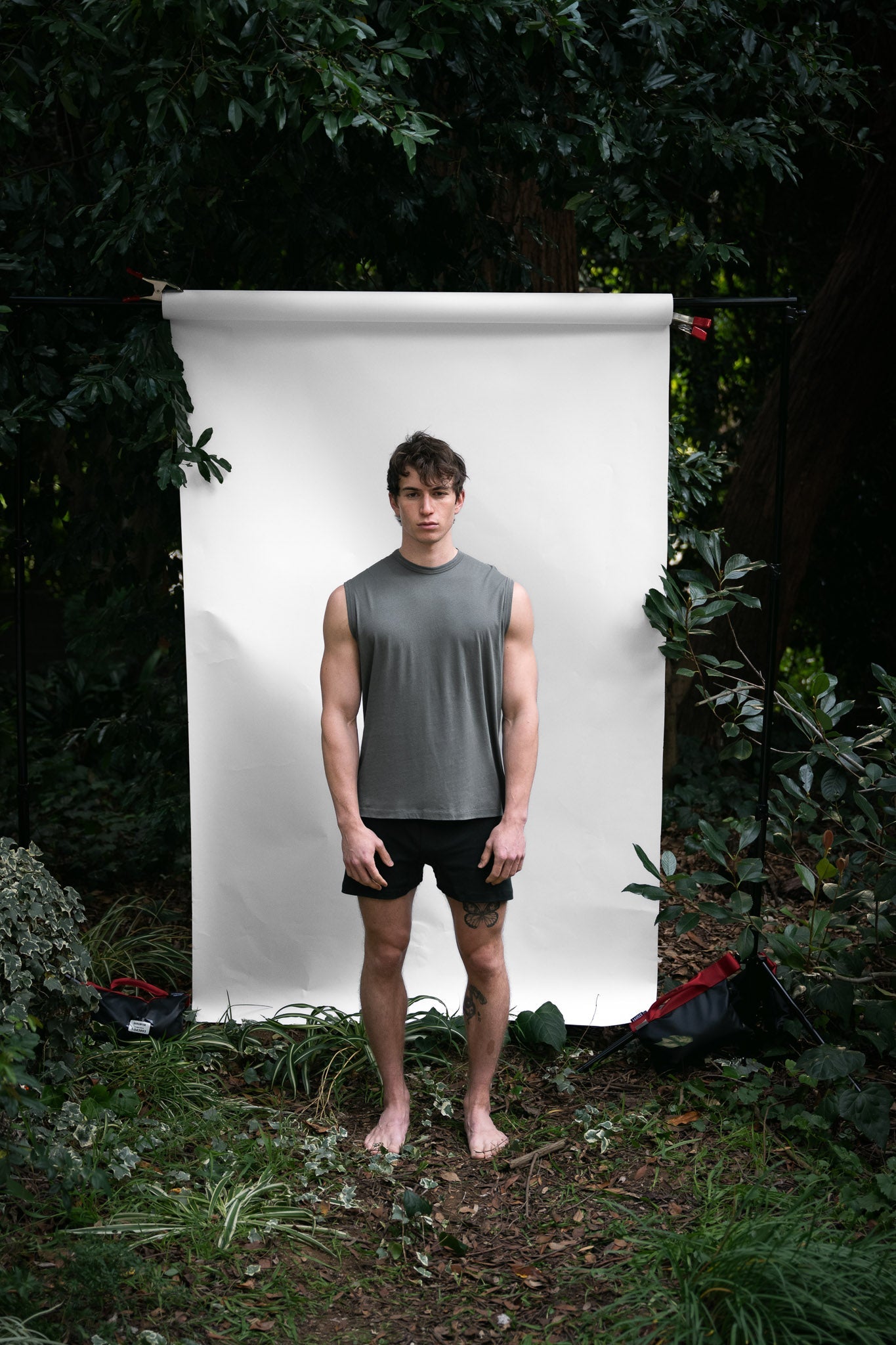 Genesis Mens Muscle Tee Shale