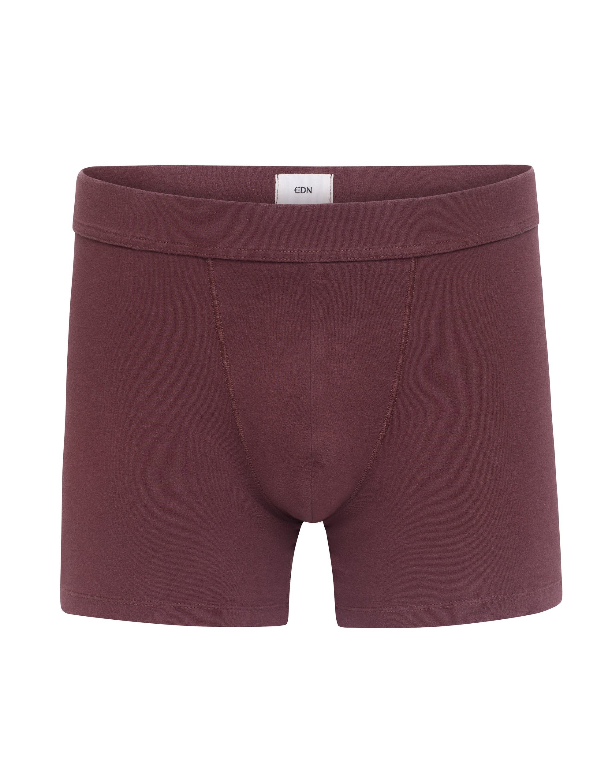 Clay | EDN Genesis men's boxer briefs front view product, organic cotton