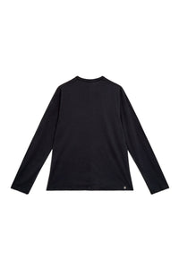 Cinder | EDN Genesis mens long sleeve product rear view, organic cotton