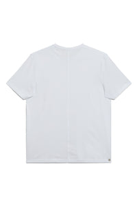 Alabaster | EDN Genesis mens t-shirt product rear view, organic cotton