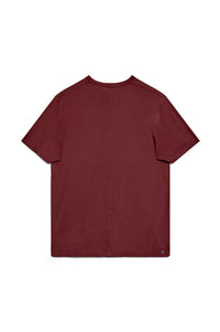 Clay | EDN Genesis mens t-shirt product rear view, organic cotton