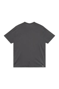 Shale | EDN Genesis mens t-shirt product rear view, organic cotton