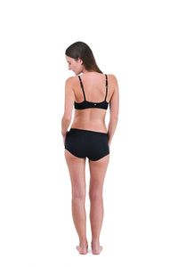 Cinder | EDN Genesis womens thong on-body rear view, organic cotton