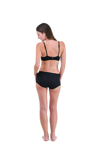 Cinder | EDN Genesis womens thong on-body rear view, organic cotton