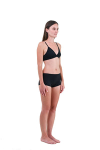 Cinder | EDN Genesis womens thong on-body side view, organic cotton