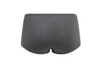 Shale | EDN Genesis womens thong product rear view, organic cotton
