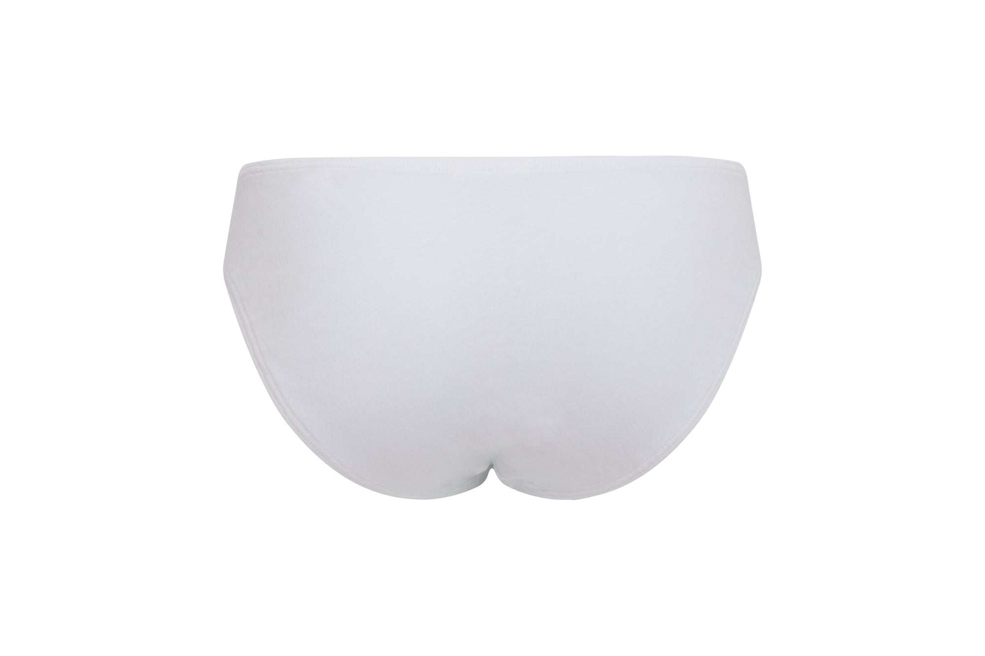 Alabaster | EDN Genesis womens brief product rear view, organic cotton