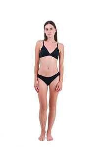 Cinder | EDN Genesis womens brief on-body front view, organic cotton