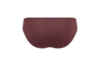 Clay | EDN Genesis womens brief product rear view, organic cotton
