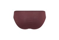 Clay | EDN Genesis womens brief product rear view, organic cotton