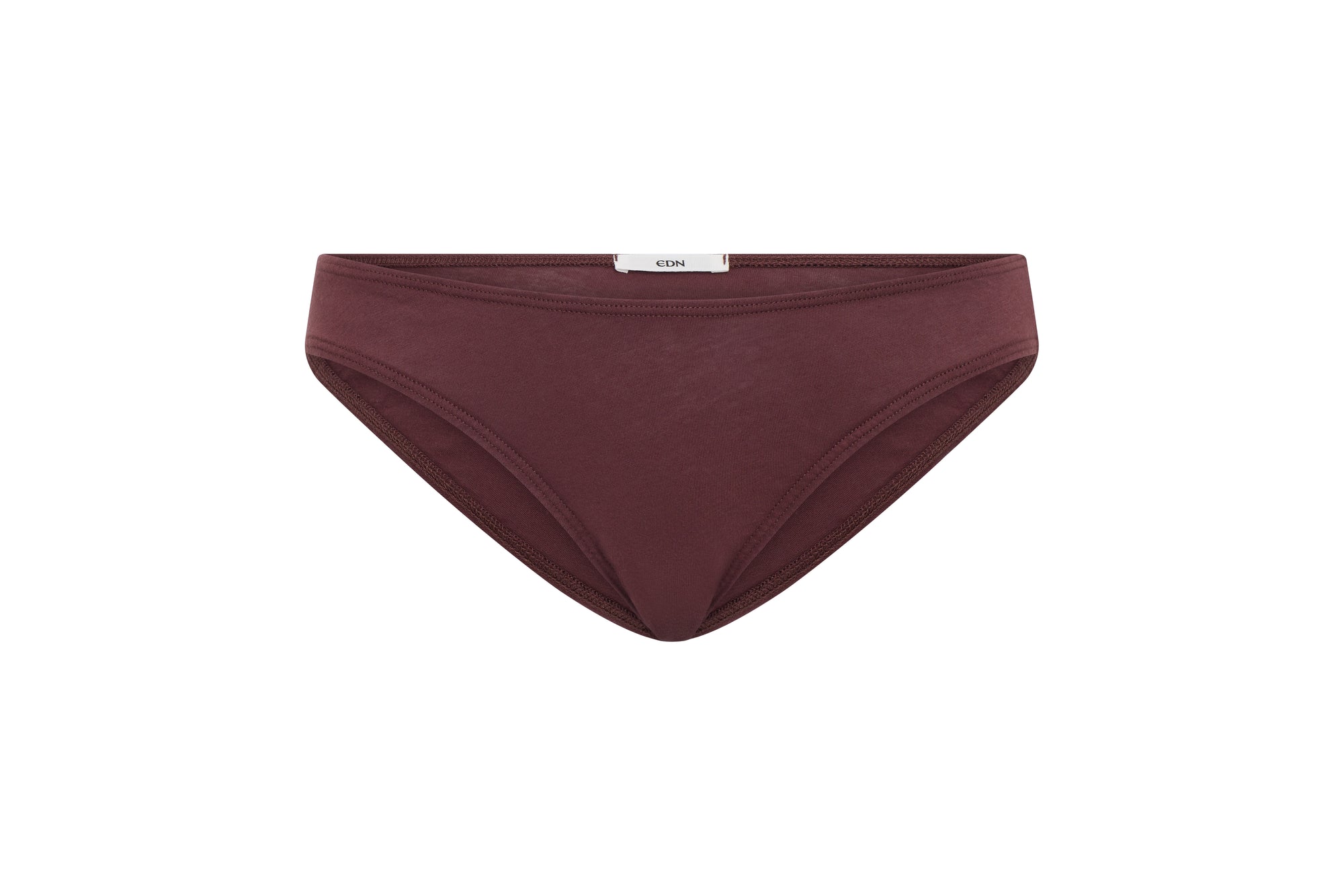 Clay | EDN Genesis womens brief product front view, organic cotton
