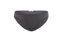 Shale | EDN Genesis womens brief product front view, organic cotton