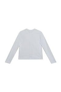 Alabaster | EDN Genesis womens long sleeve product rear view, organic cotton