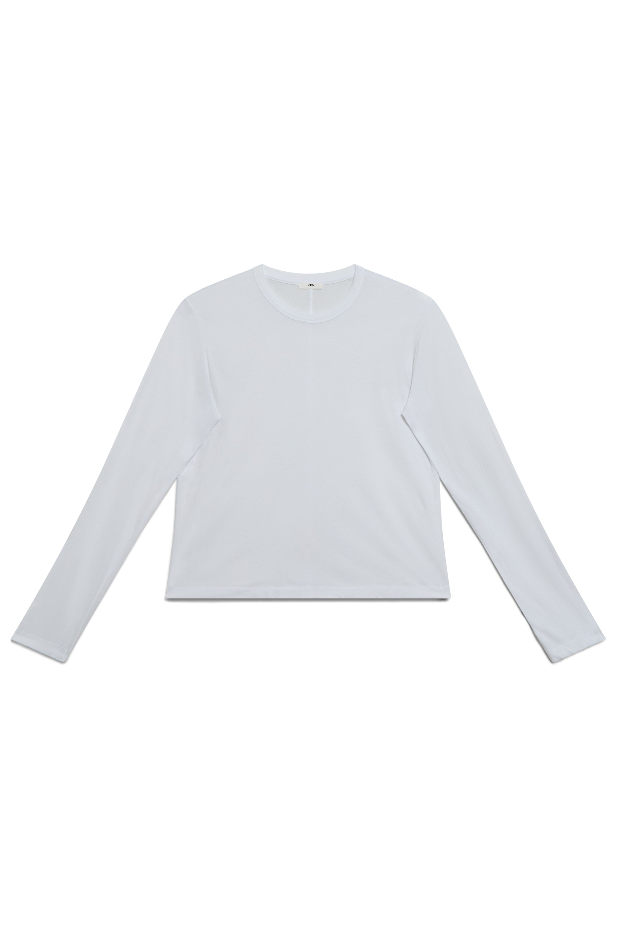 Alabaster | EDN Genesis womens long sleeve product front view, organic cotton