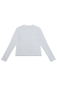 Alabaster | EDN Genesis womens long sleeve product front view, organic cotton