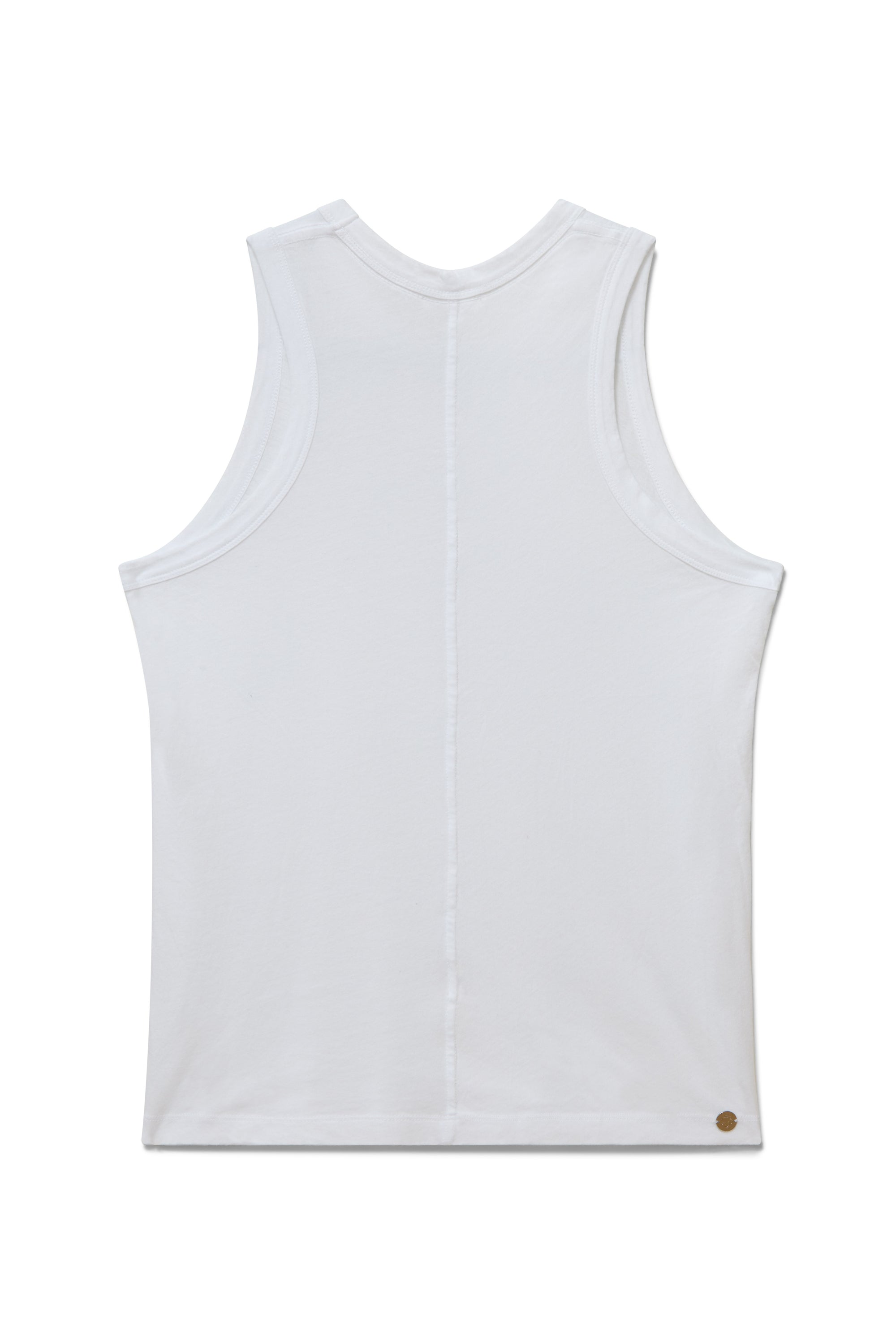 Alabaster | EDN Genesis womens tank product rear view, organic cotton
