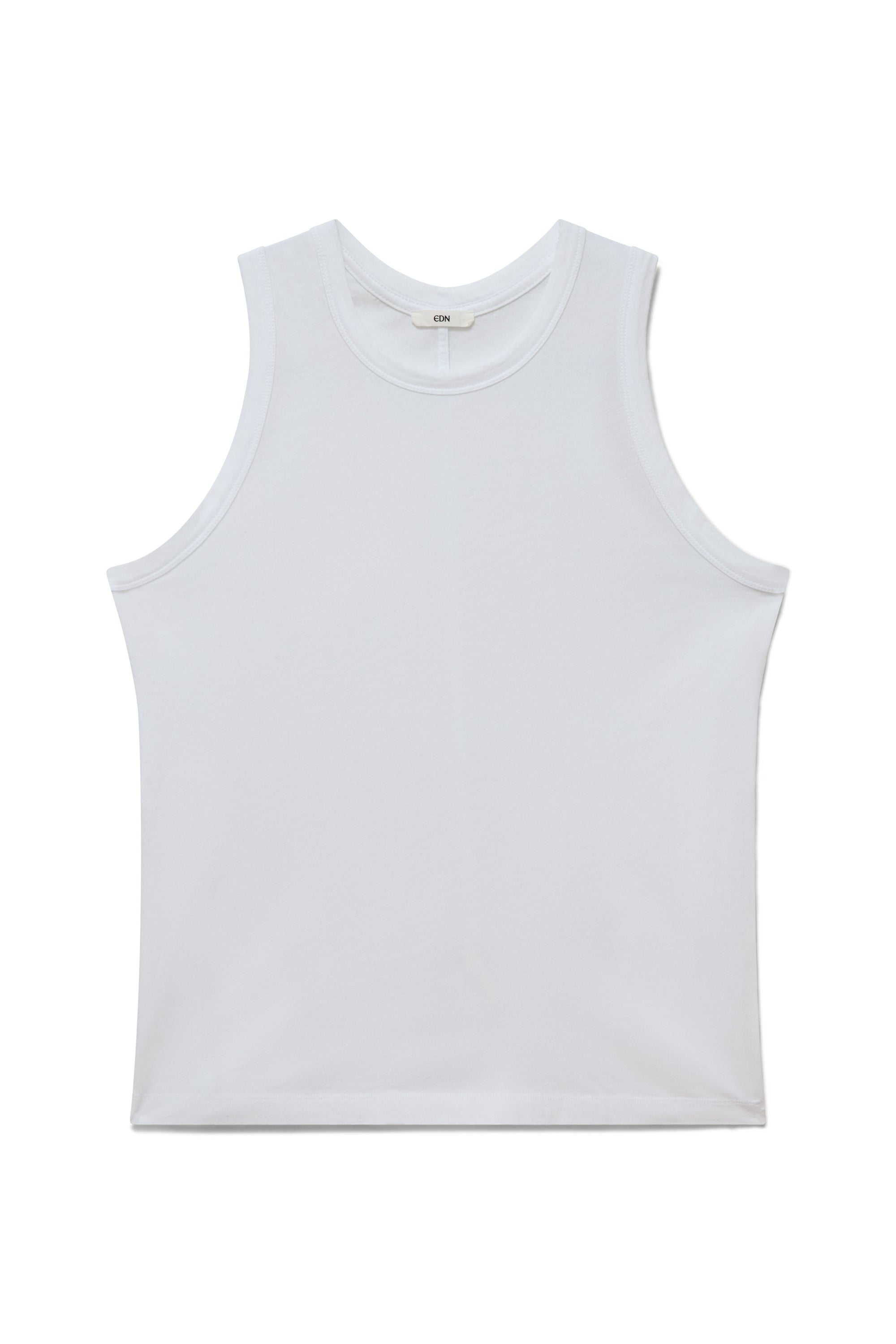 Alabaster | EDN Genesis womens tank product front view, organic cotton