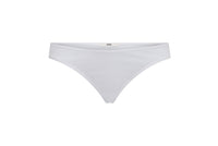 Alabaster | EDN Genesis womens thong product front view, organic cotton