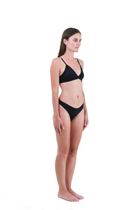 Cinder | EDN Genesis womens thong on-body side view, organic cotton