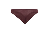 Clay | EDN Genesis womens thong product rear view, organic cotton
