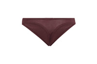 Clay | EDN Genesis womens thong product rear view, organic cotton